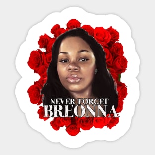 Never Forget Breonna Sticker